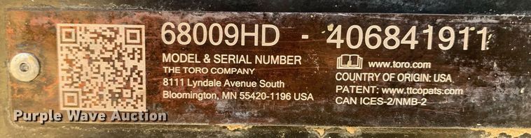 image for item MH9845 Toro CM-958H  concrete mixer