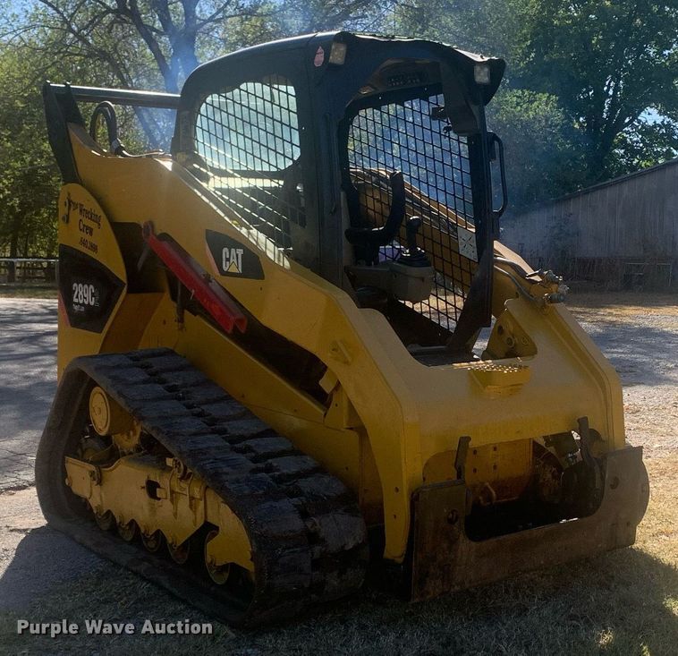 image for item MH9848 2009 Caterpillar 289C2  tracked skid steer loader