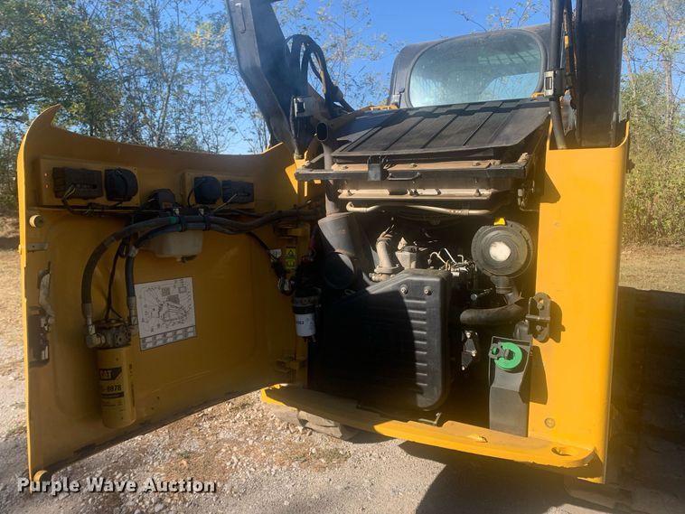 image for item MH9848 2009 Caterpillar 289C2  tracked skid steer loader