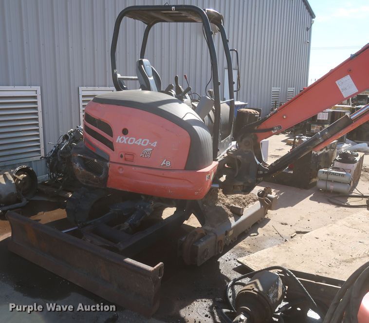 image for item MJ9175 2014 Kubota KX040-4  mini excavator