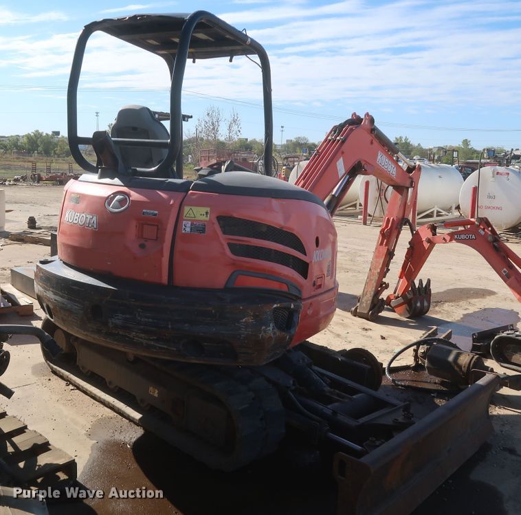 image for item MJ9175 2014 Kubota KX040-4  mini excavator