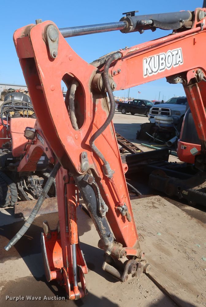 image for item MJ9175 2014 Kubota KX040-4  mini excavator