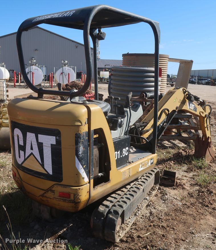 image for item MJ9176 2008 Caterpillar 301.8C  mini excavator