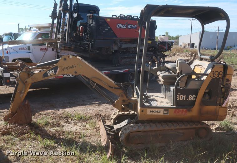 image for item MJ9176 2008 Caterpillar 301.8C  mini excavator