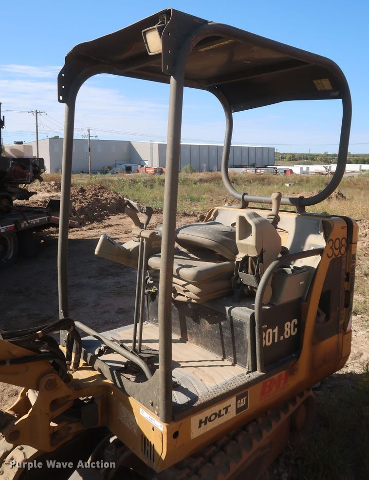 image for item MJ9176 2008 Caterpillar 301.8C  mini excavator