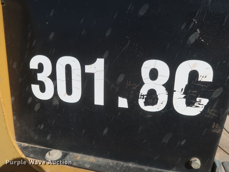 image for item MJ9176 2008 Caterpillar 301.8C  mini excavator