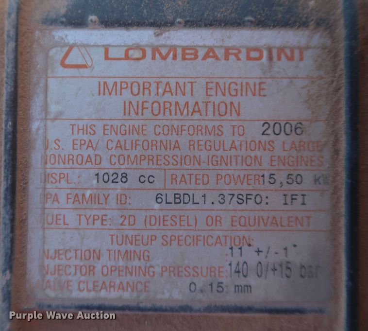 image for item MJ9178 2006 Wacker RT  trench compactor