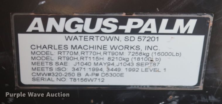 image for item MJ9181 2004 Ditch Witch RT90  trencher