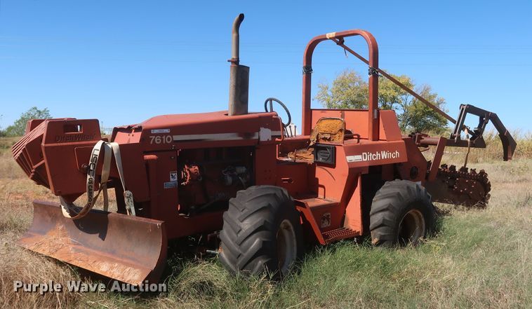 image for item MJ9182 Ditch Witch 7610  trencher