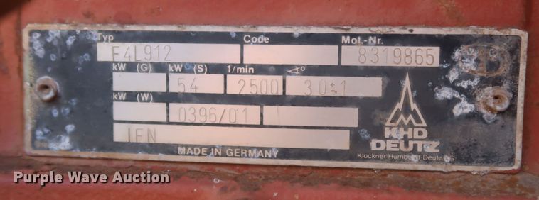 image for item MJ9182 Ditch Witch 7610  trencher