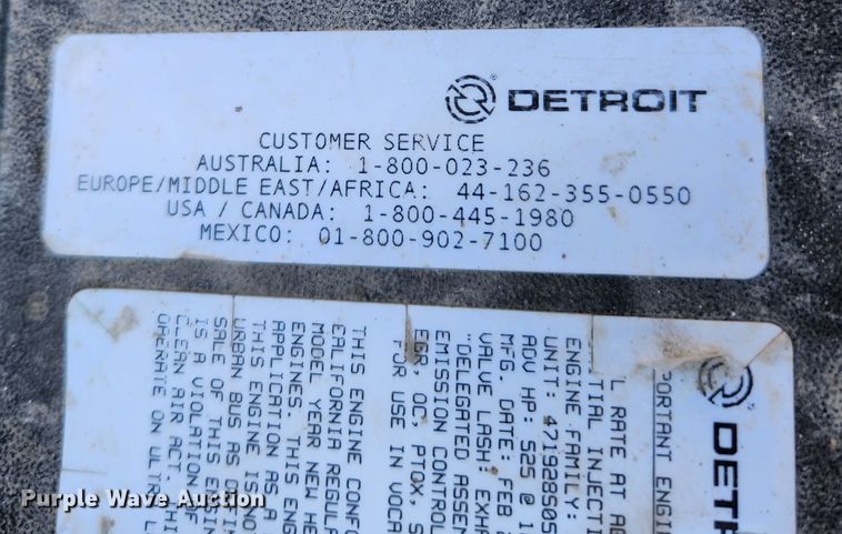 image for item MK9441 2019 Western Star 4700SF  dump truck