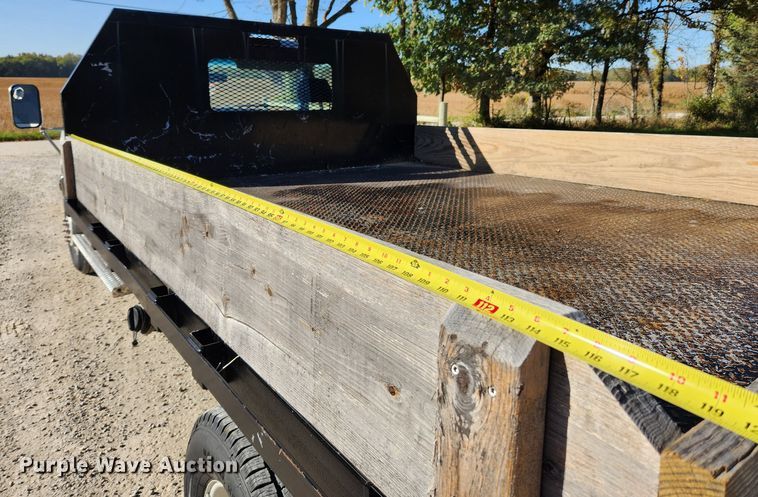 image for item MK9442 1994 Ford F450 Super Duty XL  dump flatbed truck