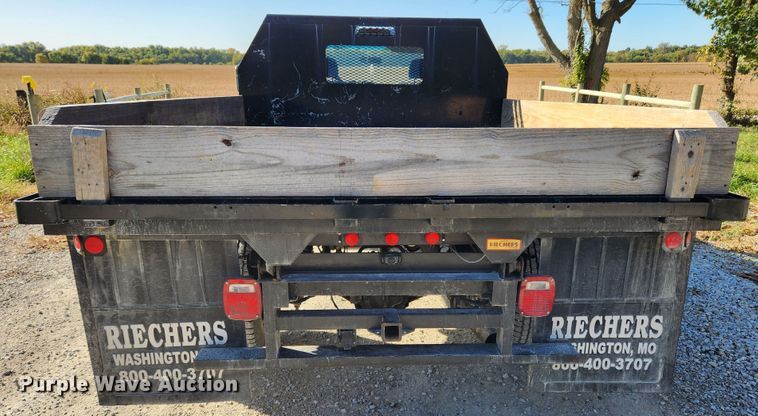 image for item MK9442 1994 Ford F450 Super Duty XL  dump flatbed truck