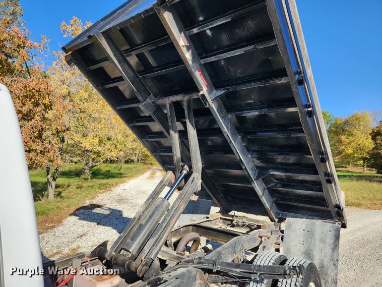 image for item MK9442 1994 Ford F450 Super Duty XL  dump flatbed truck