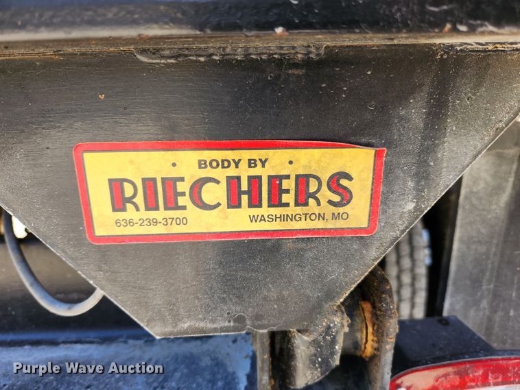 image for item MK9442 1994 Ford F450 Super Duty XL  dump flatbed truck