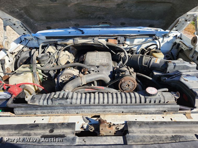 image for item MK9442 1994 Ford F450 Super Duty XL  dump flatbed truck