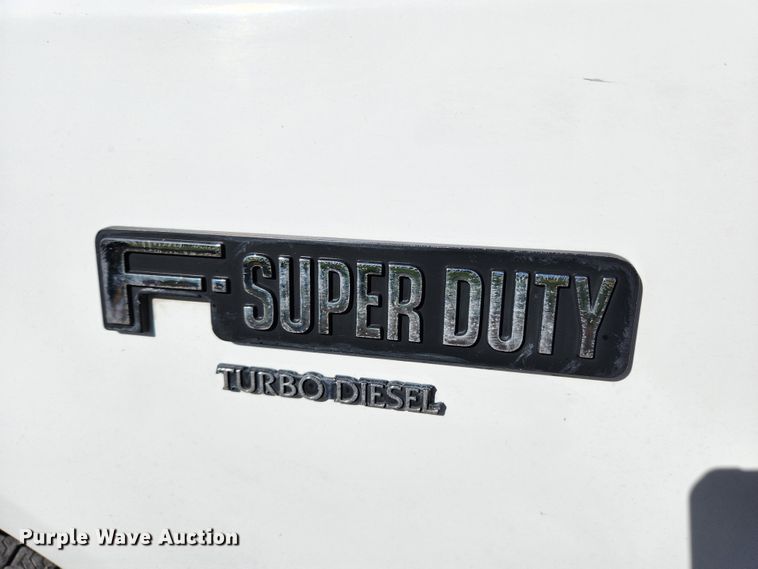 image for item MK9442 1994 Ford F450 Super Duty XL  dump flatbed truck