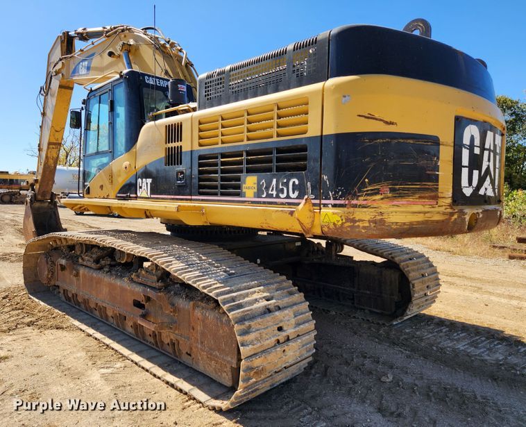 image for item MK9443 2007 Caterpillar 345C L  excavator