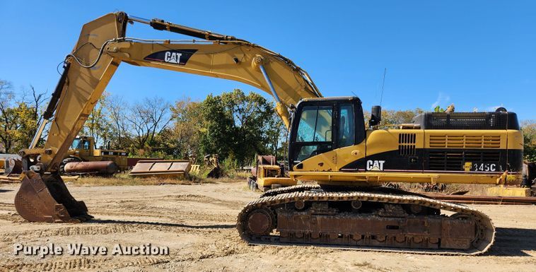 image for item MK9443 2007 Caterpillar 345C L  excavator