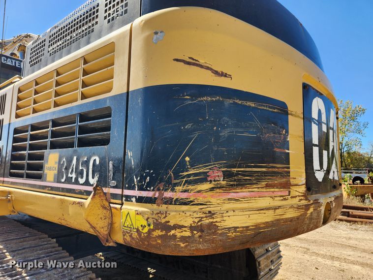image for item MK9443 2007 Caterpillar 345C L  excavator