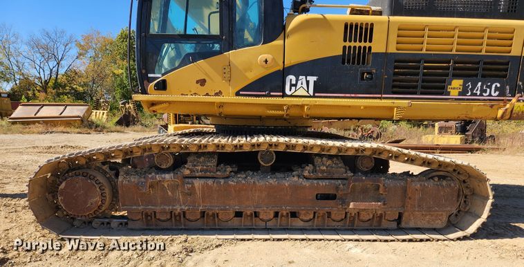 image for item MK9443 2007 Caterpillar 345C L  excavator