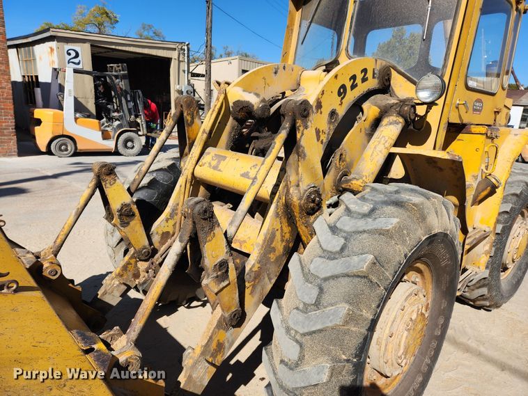 image for item MK9452 1966 Caterpillar 922B  wheel loader
