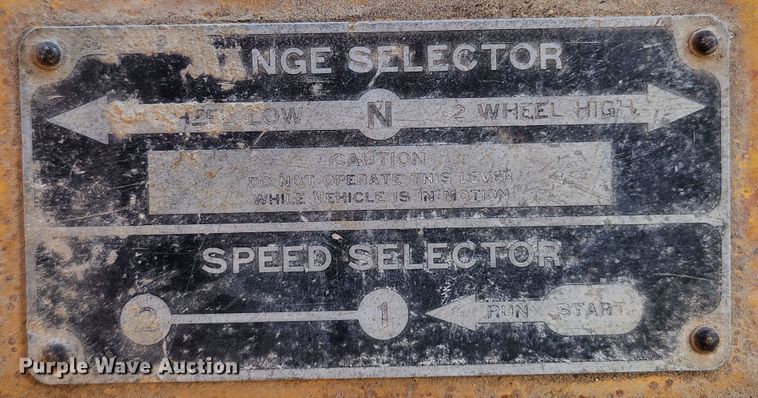 image for item MK9452 1966 Caterpillar 922B  wheel loader