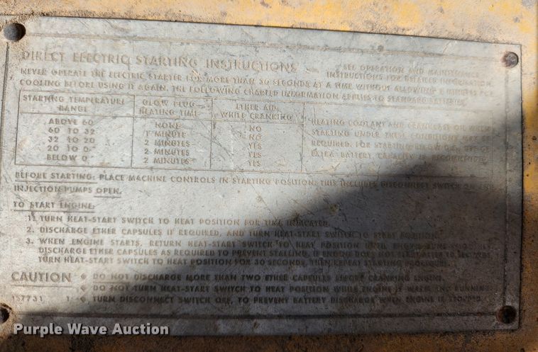 image for item MK9452 1966 Caterpillar 922B  wheel loader