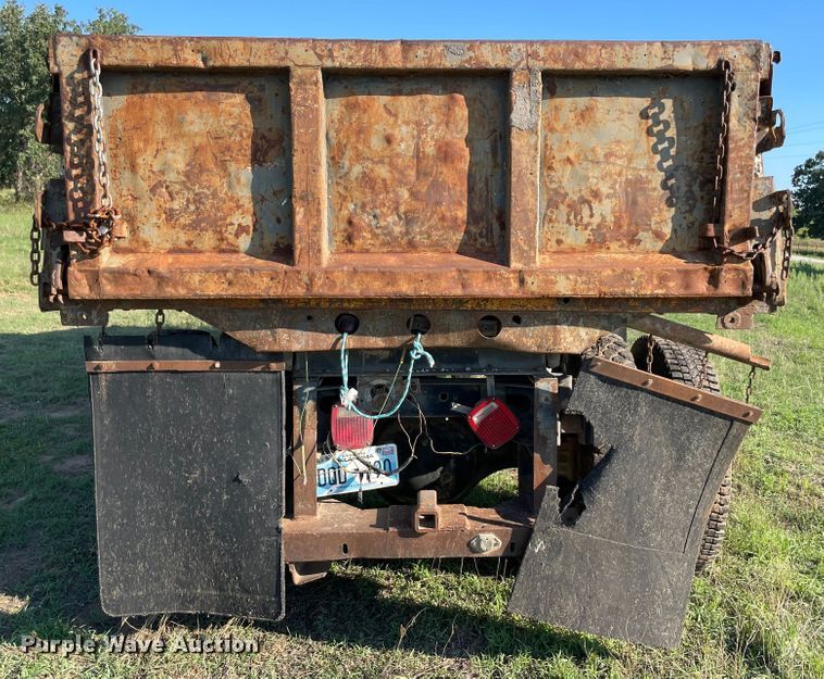 image for item MR9334 1985 International 1954  dump truck