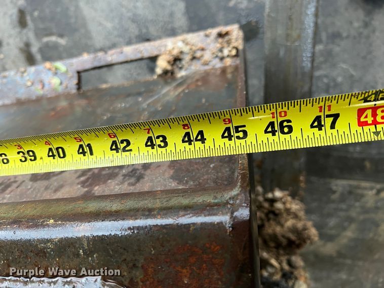 image for item MR9969 72"W skid steer dozer blade