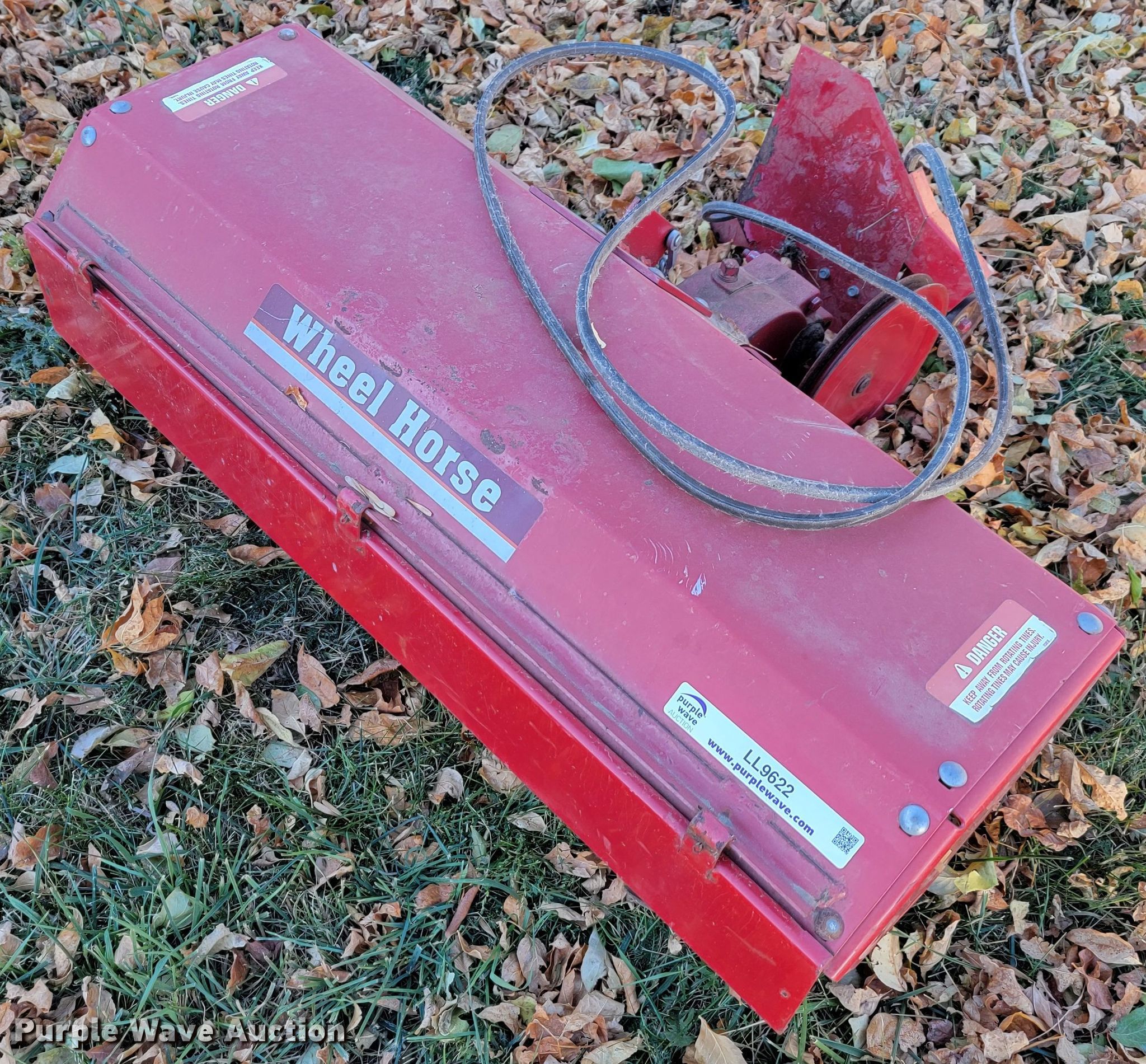Wheel Horse lawn mower tiller in Sioux Falls, SD Item LL9622 sold