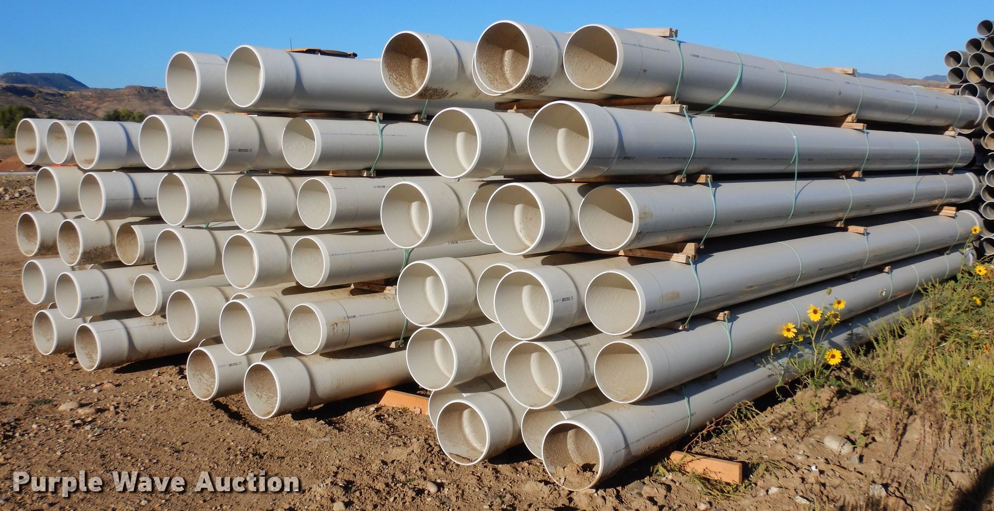 Crestline 10" PVC well casing in Wheat Ridge, CO Item MR9615 sold