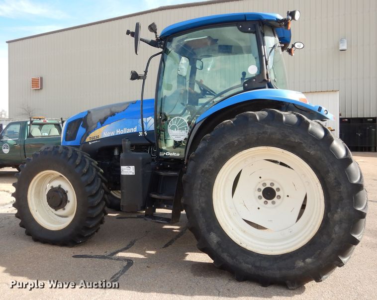 image for item DI6800 2008 New Holland T6030  MFWD tractor