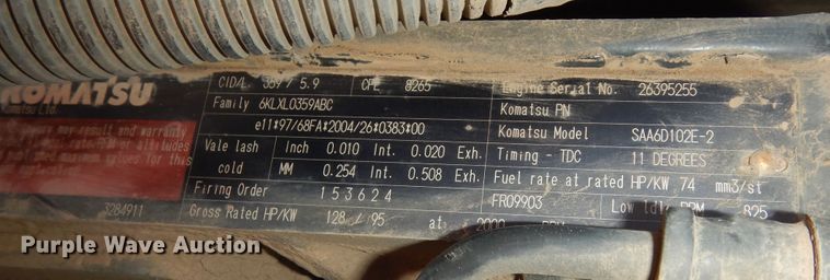 image for item DI6811 2007 Komatsu WA200-5  wheel loader