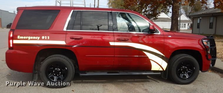 image for item DI6825 2015 Chevrolet Tahoe Police  SUV