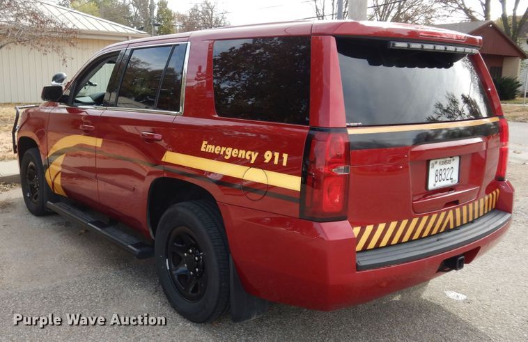 image for item DI6825 2015 Chevrolet Tahoe Police  SUV