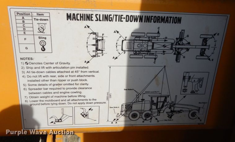 image for item DI6830 2014 Volvo G940B  motor grader