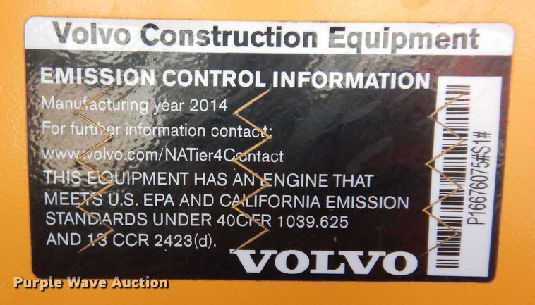 image for item DI6830 2014 Volvo G940B  motor grader