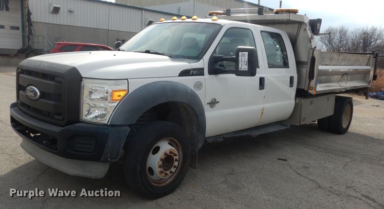 image for item DI6836 2011 Ford F450 Super Duty XL  Crew Cab dump truck