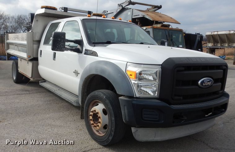 image for item DI6836 2011 Ford F450 Super Duty XL  Crew Cab dump truck