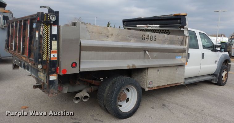 image for item DI6836 2011 Ford F450 Super Duty XL  Crew Cab dump truck