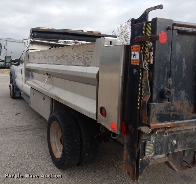 image for item DI6836 2011 Ford F450 Super Duty XL  Crew Cab dump truck