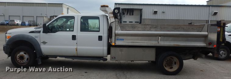 image for item DI6836 2011 Ford F450 Super Duty XL  Crew Cab dump truck