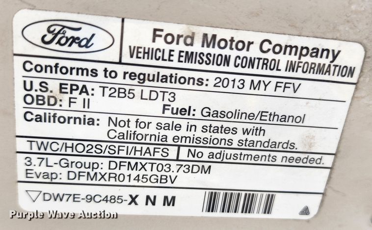 image for item DM4820 2013 Ford Explorer Police Interceptor  SUV