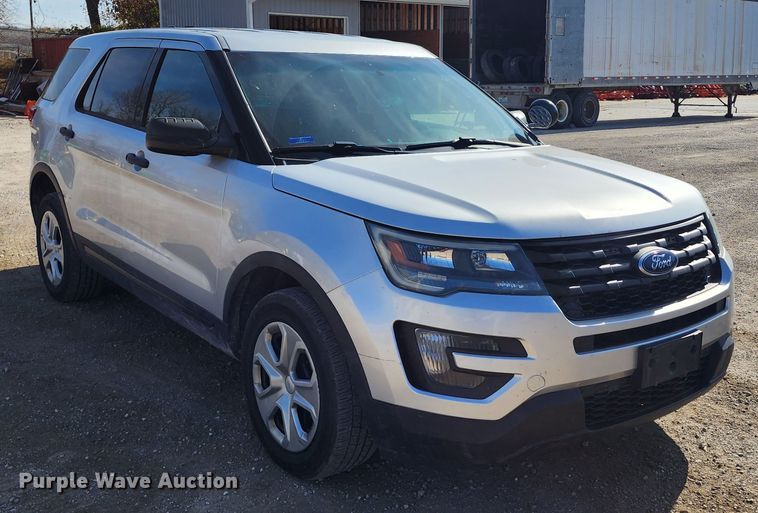 image for item DM4821 2016 Ford Explorer Police Interceptor  SUV