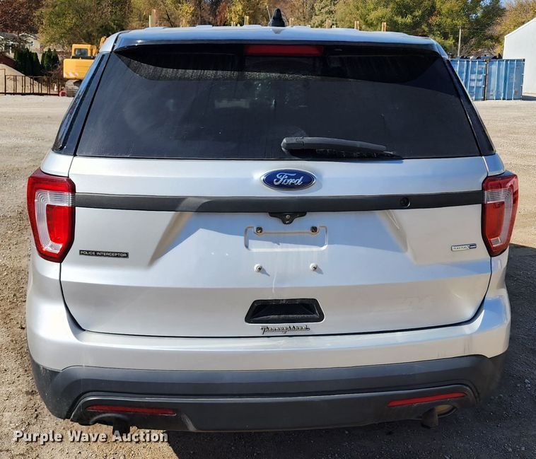 image for item DM4821 2016 Ford Explorer Police Interceptor  SUV