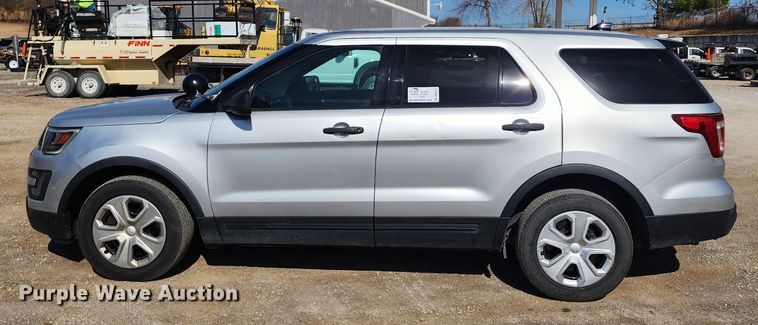 image for item DM4821 2016 Ford Explorer Police Interceptor  SUV
