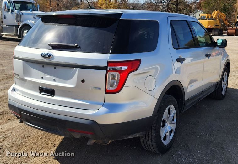 image for item DM4822 2013 Ford Explorer Police Interceptor  SUV