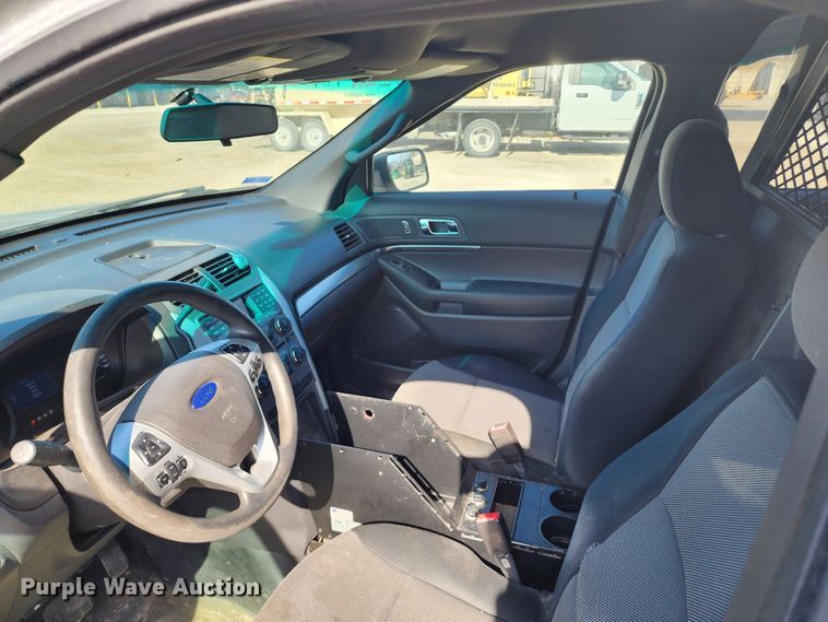 image for item DM4822 2013 Ford Explorer Police Interceptor  SUV