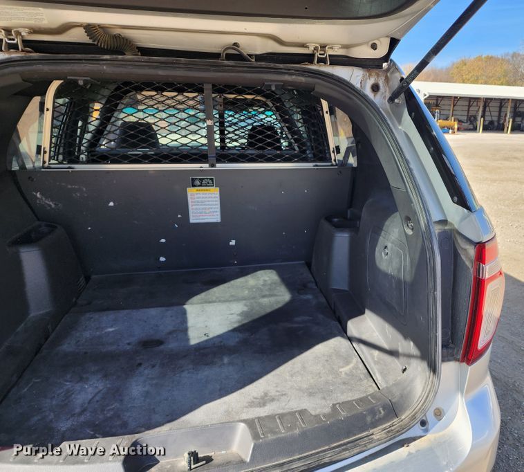 image for item DM4822 2013 Ford Explorer Police Interceptor  SUV